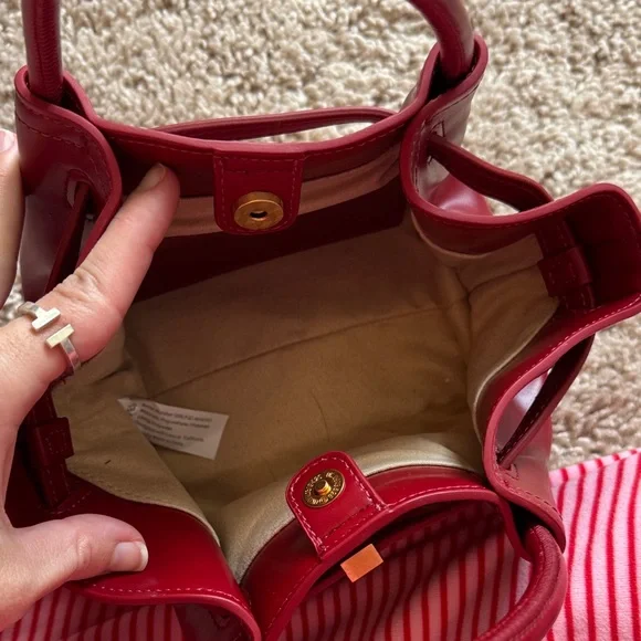 NWOT - JW PEI Hana Mini Tote Bag in Claret - Picture 13 of 14